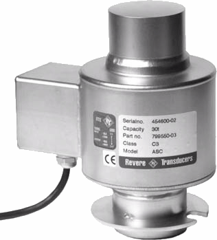 Compression Load Cells, Revere Transducers, Vishay Precision Group, ring torsion load cells, self aligning load cell accessories, CSP-M compression load cells, ASC compression load cells, single column compression load cells